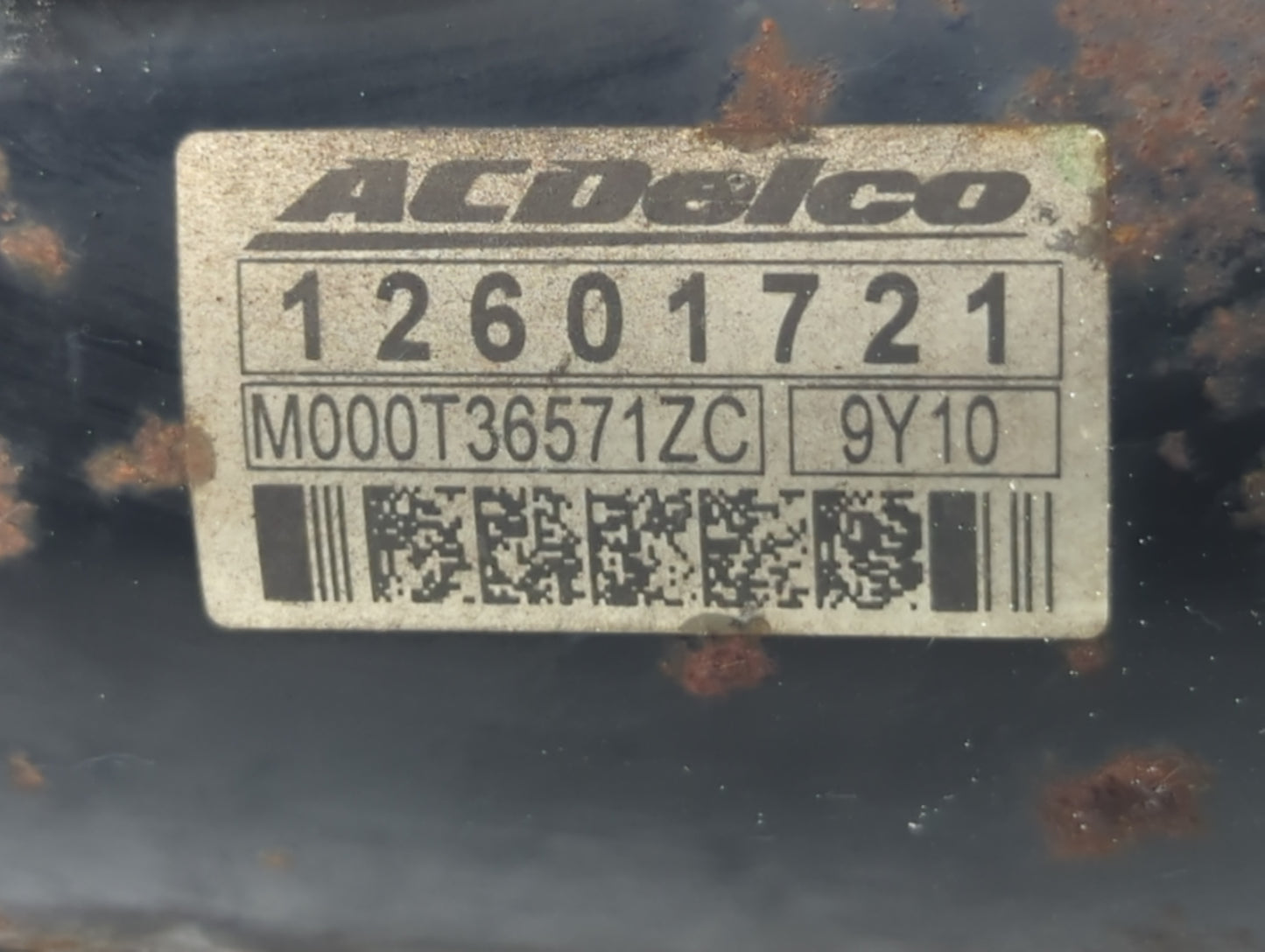 2010-2016 Cadillac Srx Car Starter Motor Solenoid OEM P/N:M000T36571ZC 12601721 Fits OEM Used Auto Parts - Oemusedautoparts1