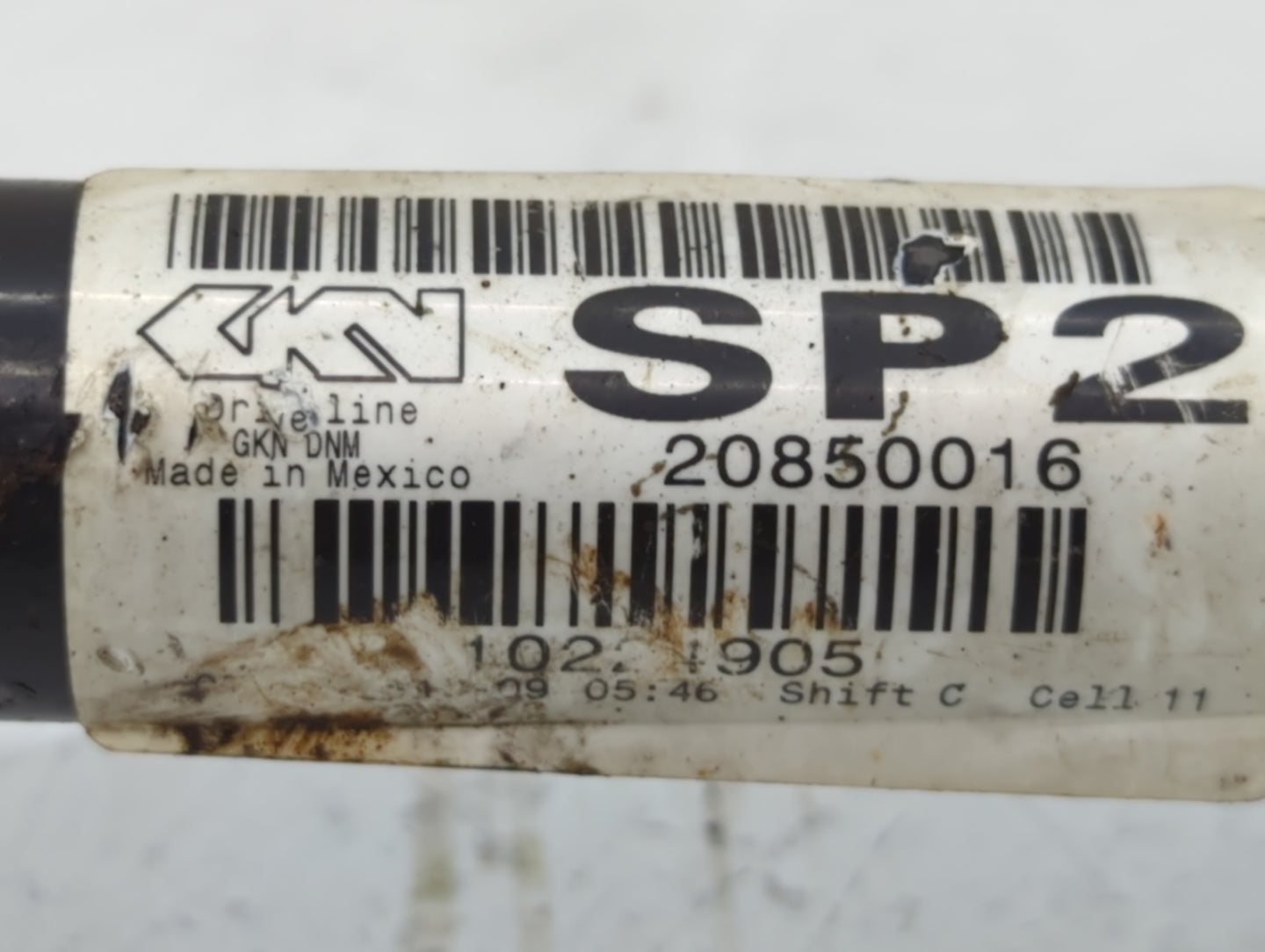 2010-2011 Cadillac Srx Axle Shaft Front Passenger Cv C/v - Oemusedautoparts1.com