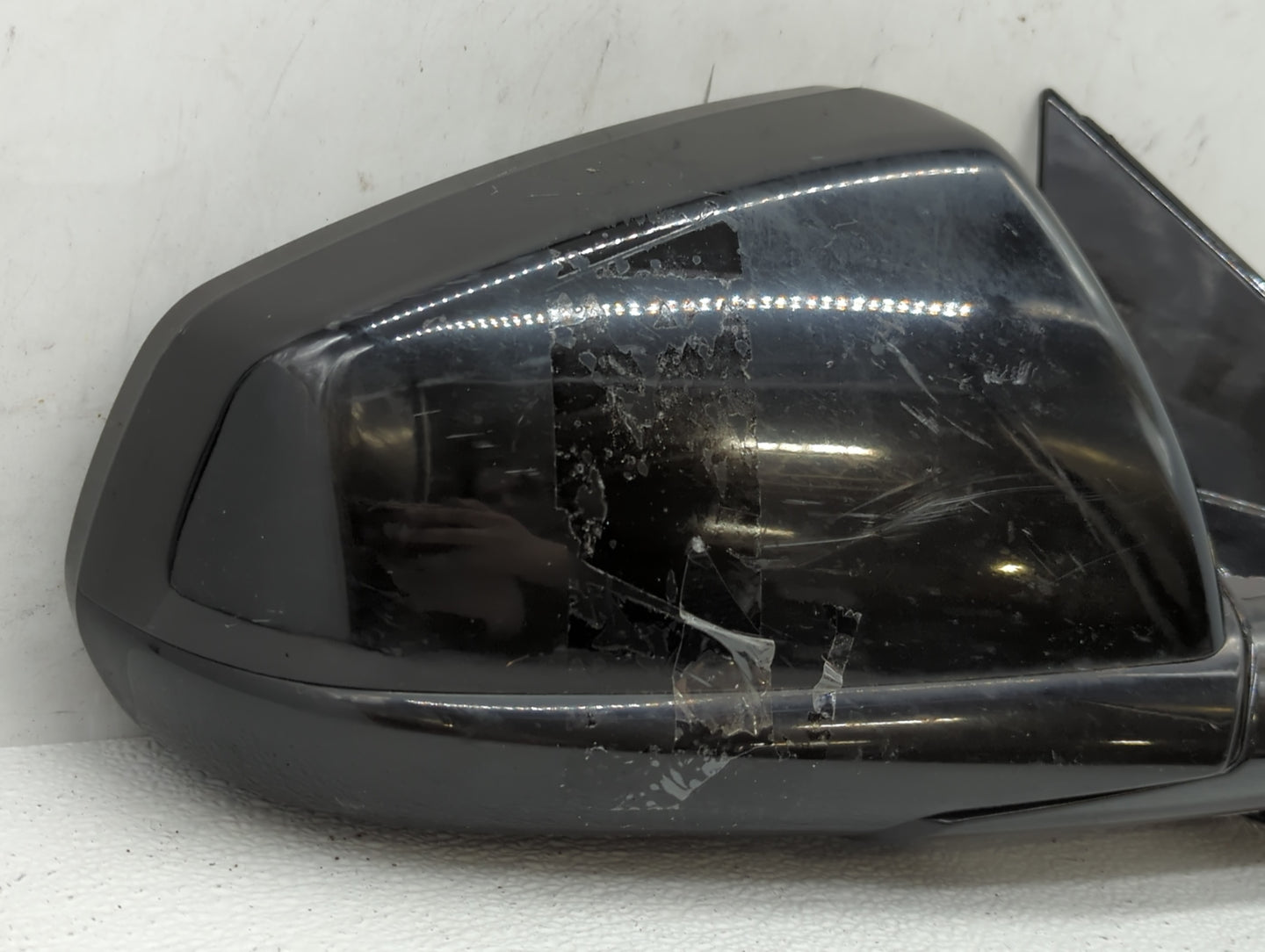 2010-2010 Cadillac Srx Passenger Right Side View Manual Door Mirror Black - Oemusedautoparts1.com