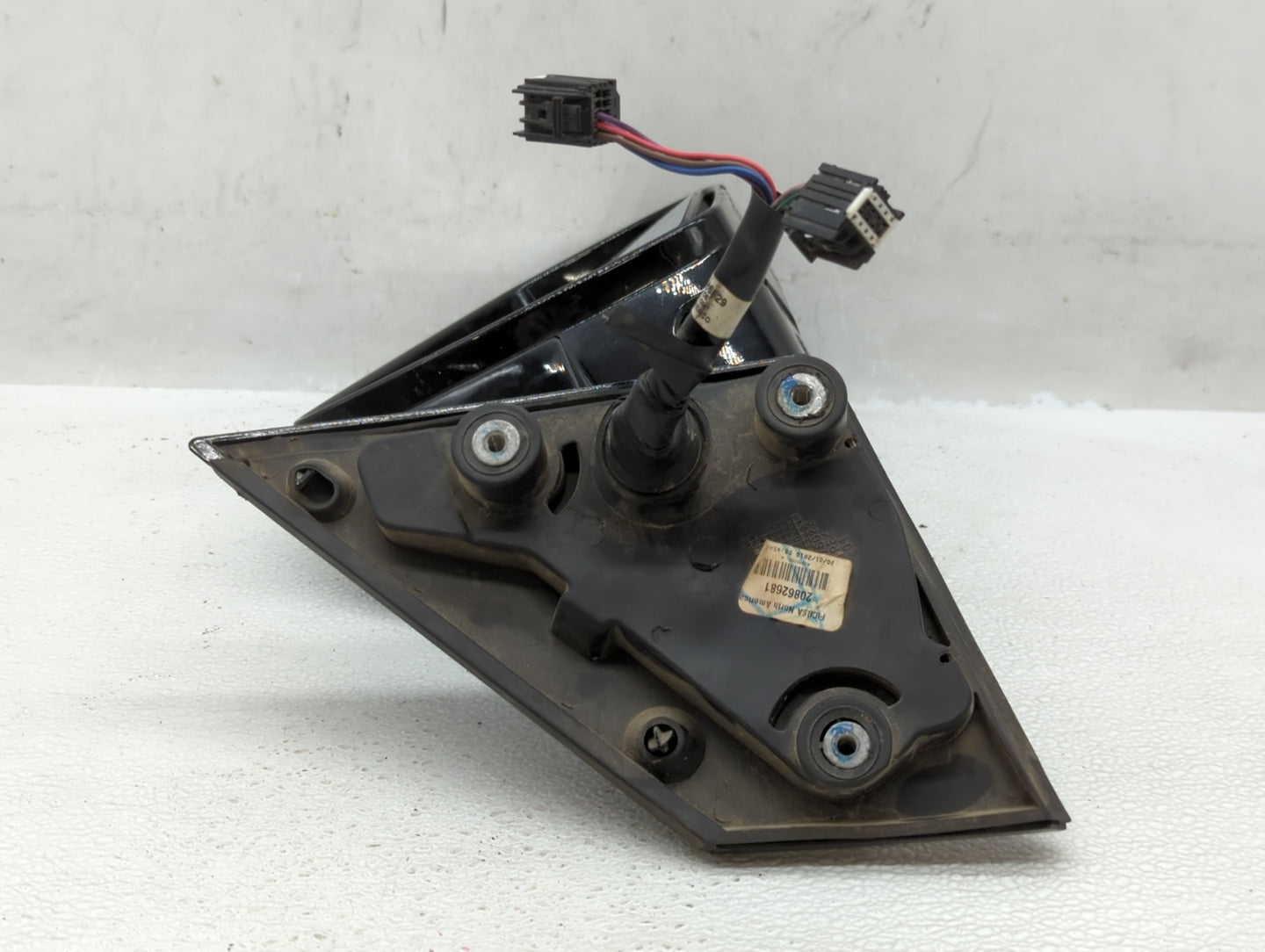 2010-2010 Cadillac Srx Passenger Right Side View Manual Door Mirror Black - Oemusedautoparts1.com