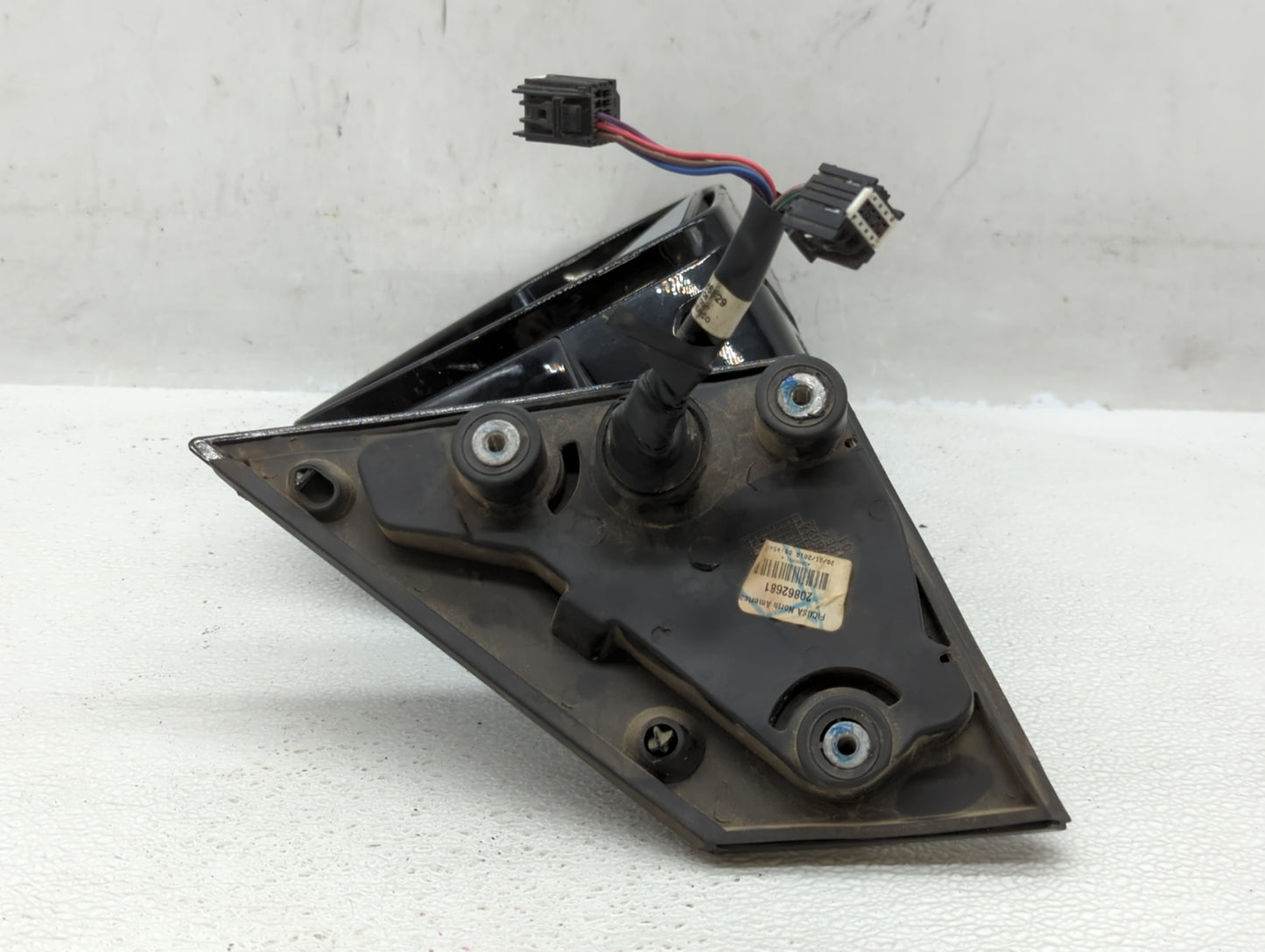 2010-2010 Cadillac Srx Passenger Right Side View Manual Door Mirror Black - Oemusedautoparts1.com