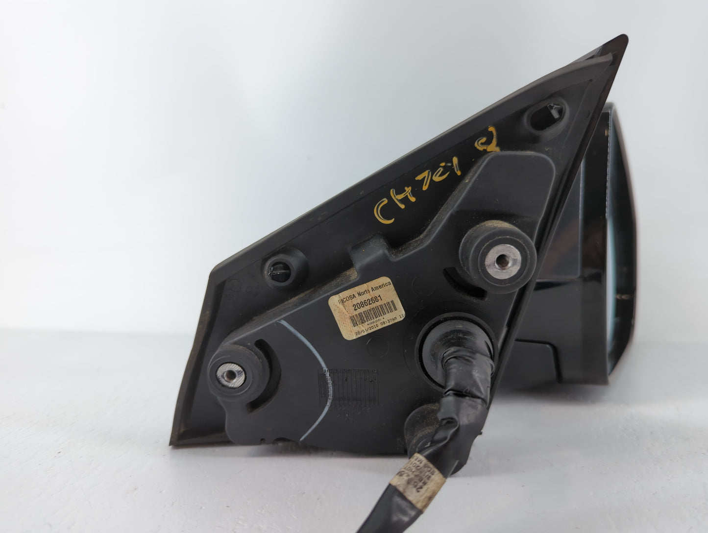 2010 Cadillac Srx Side Mirror Replacement Driver Left View Door Mirror P/N:20862681 Fits OEM Used Auto Parts - Oemusedautopa