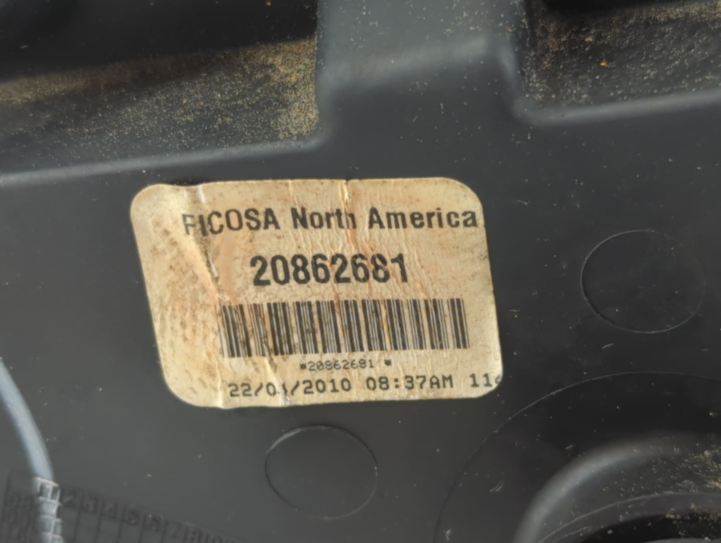 2010 Cadillac Srx Side Mirror Replacement Driver Left View Door Mirror P/N:20862681 Fits OEM Used Auto Parts - Oemusedautopa