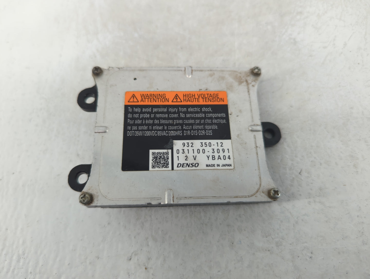 2010-2012 Cadillac Srx Headlight Ballast Head Light - Oemusedautoparts1.com