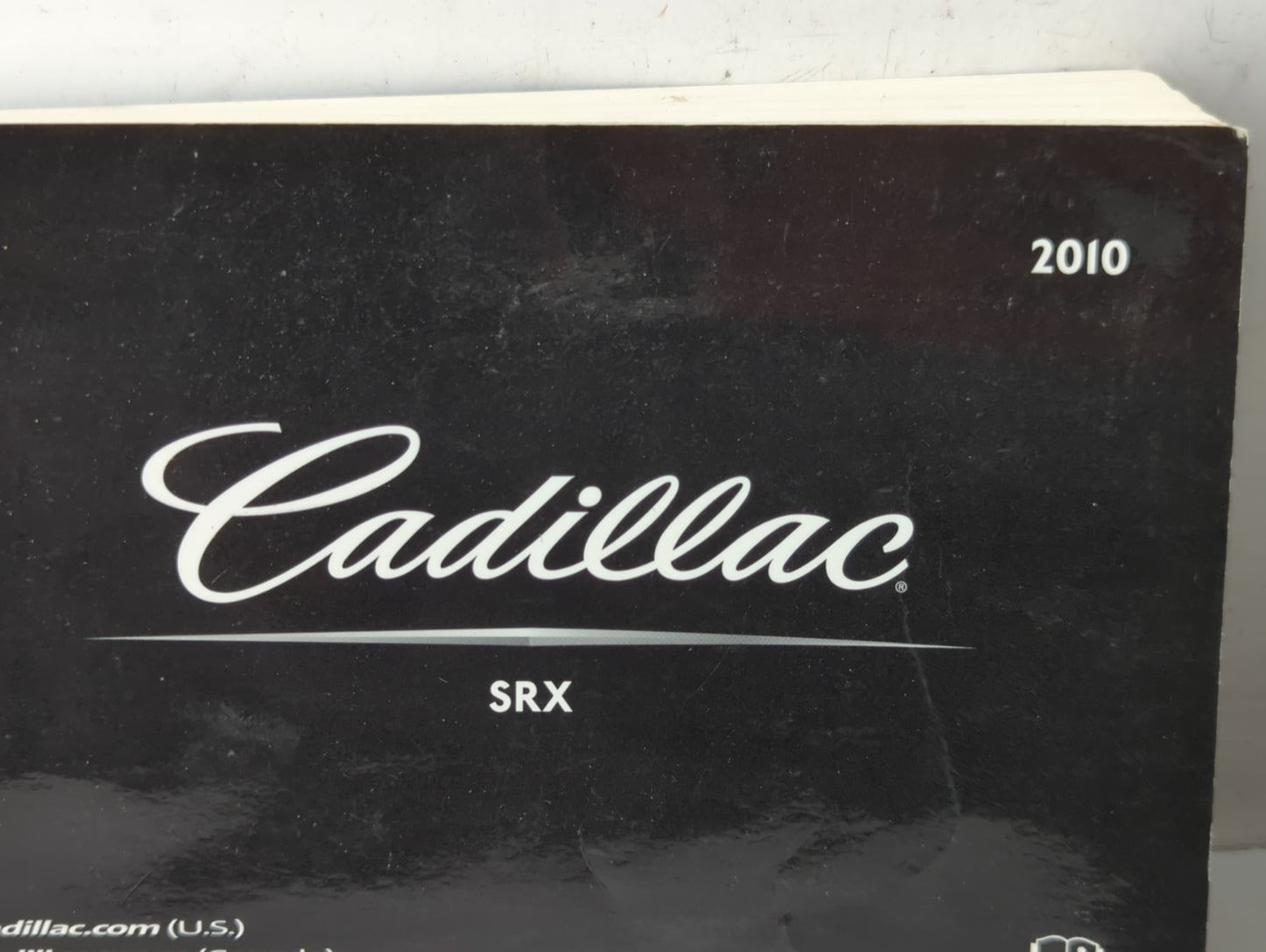 2010 Cadillac Srx Owners Manual Book Guide P/N:25823383 A OEM Used Auto Parts - Oemusedautoparts1.com