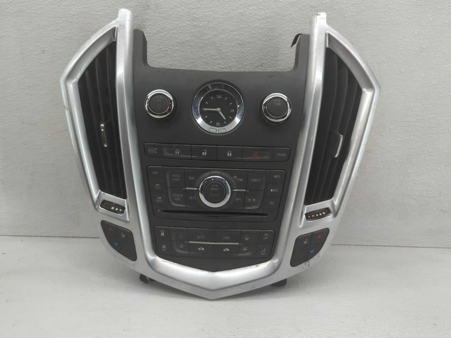 2010-2010 Cadillac Srx Radio Control Panel 706398 - Oemusedautoparts1.com