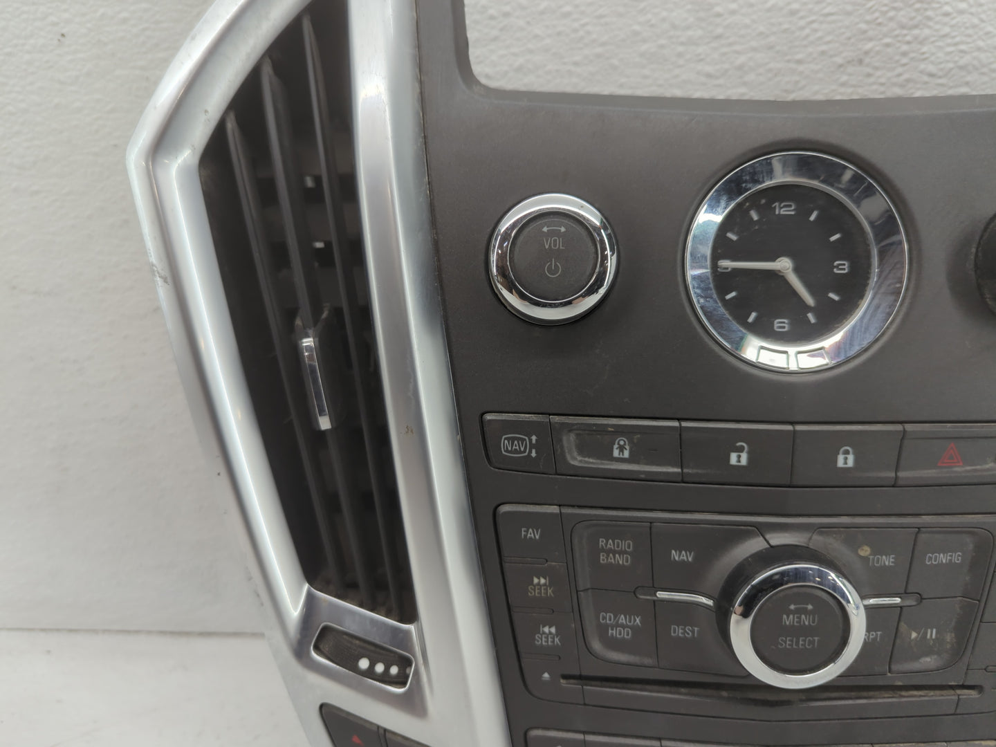 2010-2010 Cadillac Srx Radio Control Panel 706398 - Oemusedautoparts1.com