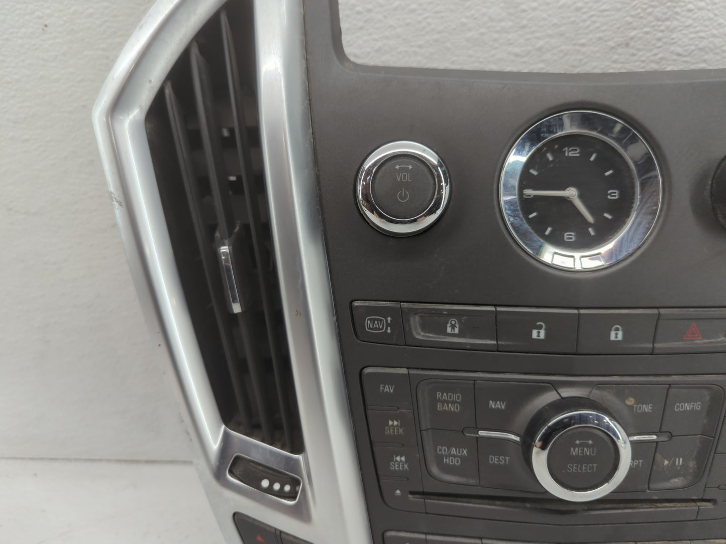 2010-2010 Cadillac Srx Radio Control Panel 706398 - Oemusedautoparts1.com