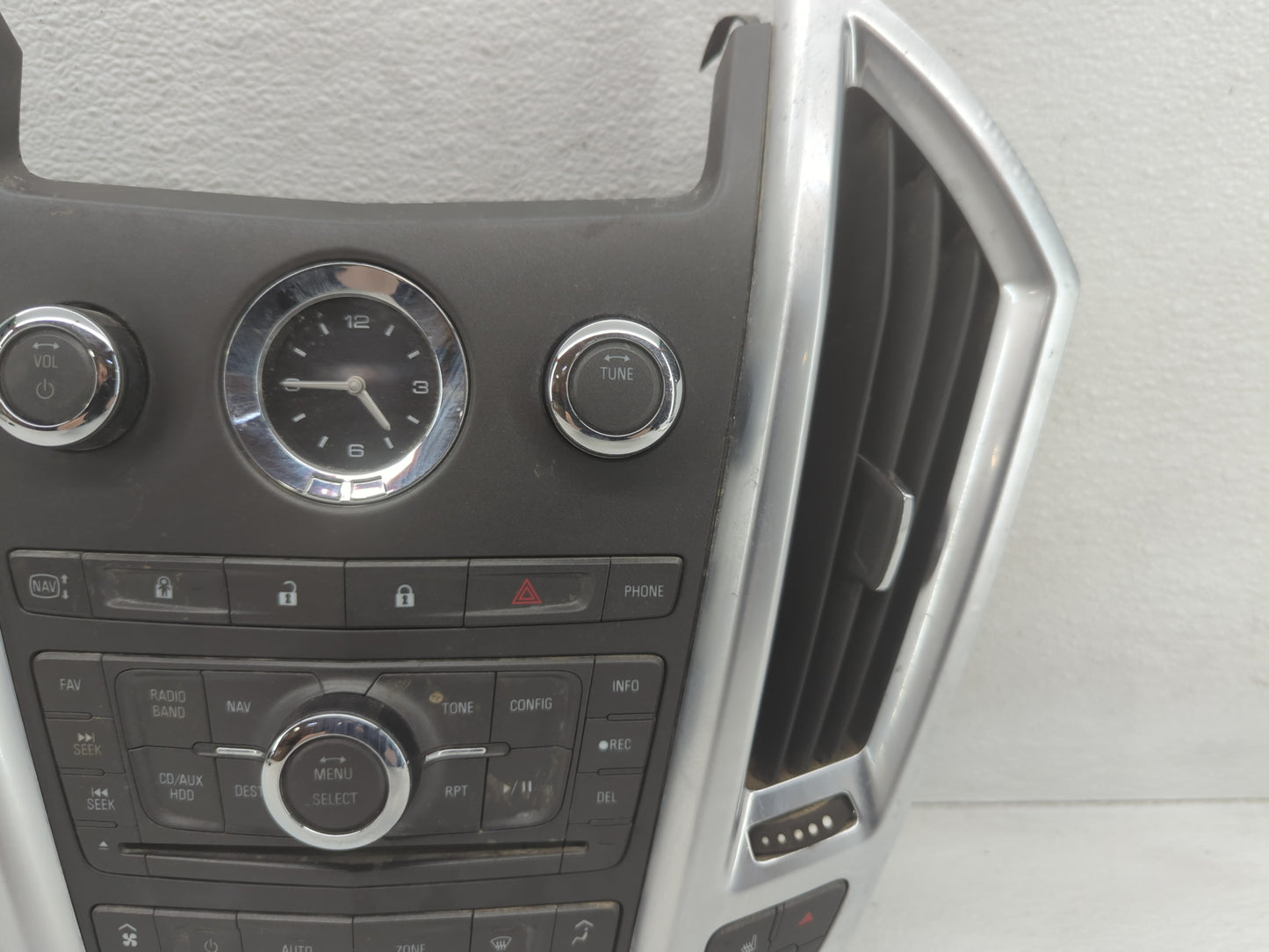 2010-2010 Cadillac Srx Radio Control Panel 706398 - Oemusedautoparts1.com