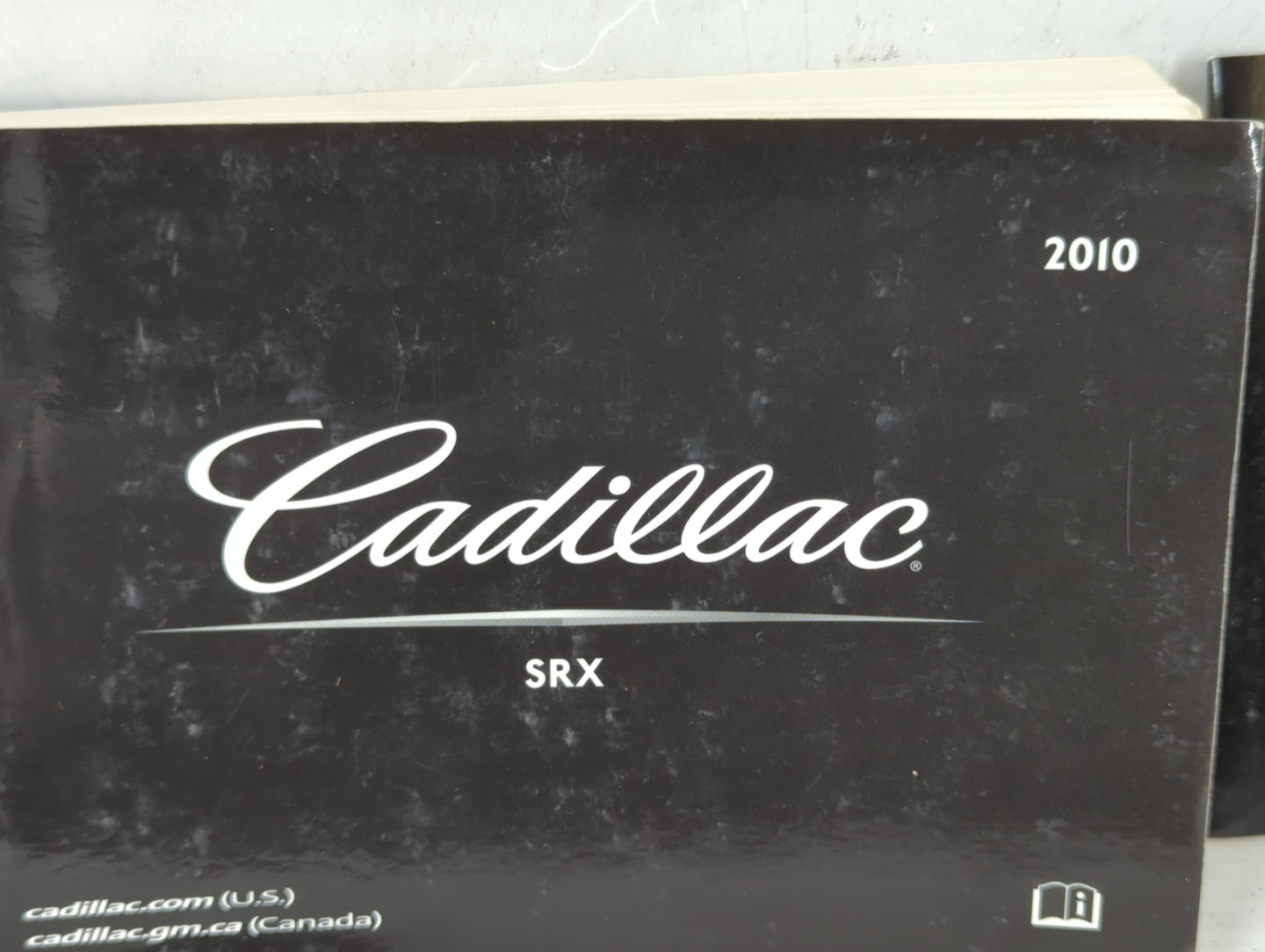 2010 Cadillac Srx Owners Manual Book Guide P/N:25823383 A OEM Used Auto Parts - Oemusedautoparts1.com