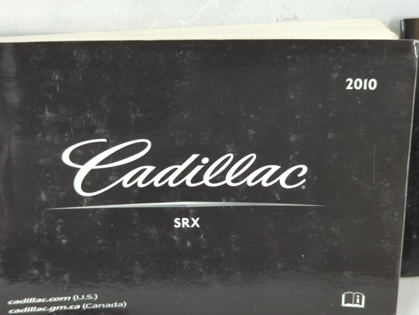 2010 Cadillac Srx Owners Manual Book Guide P/N:25823383 A OEM Used Auto Parts - Oemusedautoparts1.com