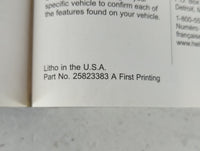 2010 Cadillac Srx Owners Manual Book Guide P/N:25823383 A OEM Used Auto Parts - Oemusedautoparts1.com