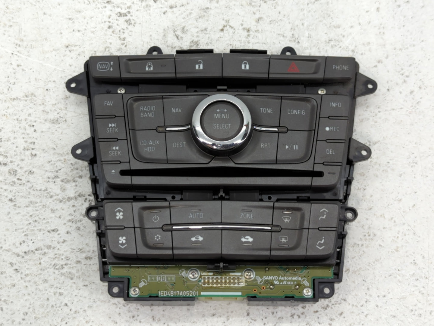 Cadillac Srx Am Fm Cd Player Radio Receiver - Oemusedautoparts1.com