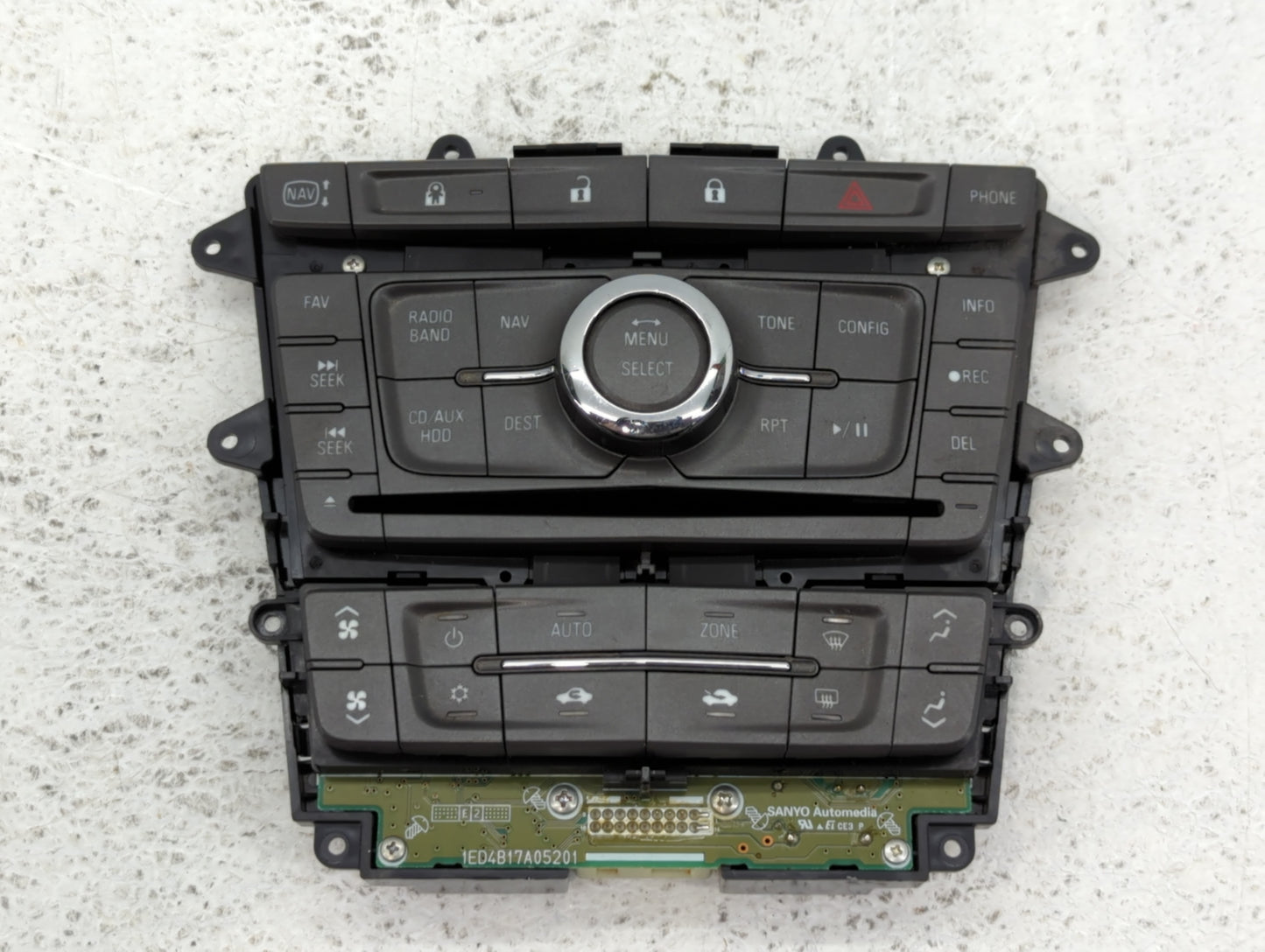 Cadillac Srx Am Fm Cd Player Radio Receiver - Oemusedautoparts1.com