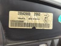 2010 Cadillac Srx Instrument Cluster Speedometer Gauges P/N:20942660 Fits OEM Used Auto Parts - Oemusedautoparts1.com