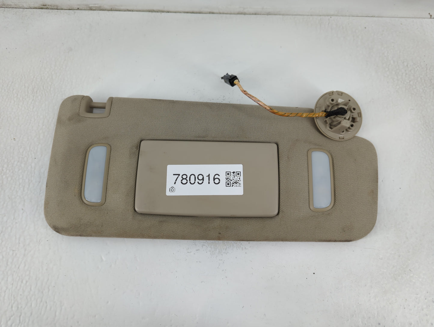 2010-2014 Cadillac Srx Sun Visor Shade Replacement Passenger Right Mirror Fits Fits 2010 2011 2012 2013 2014 OEM Used Auto P