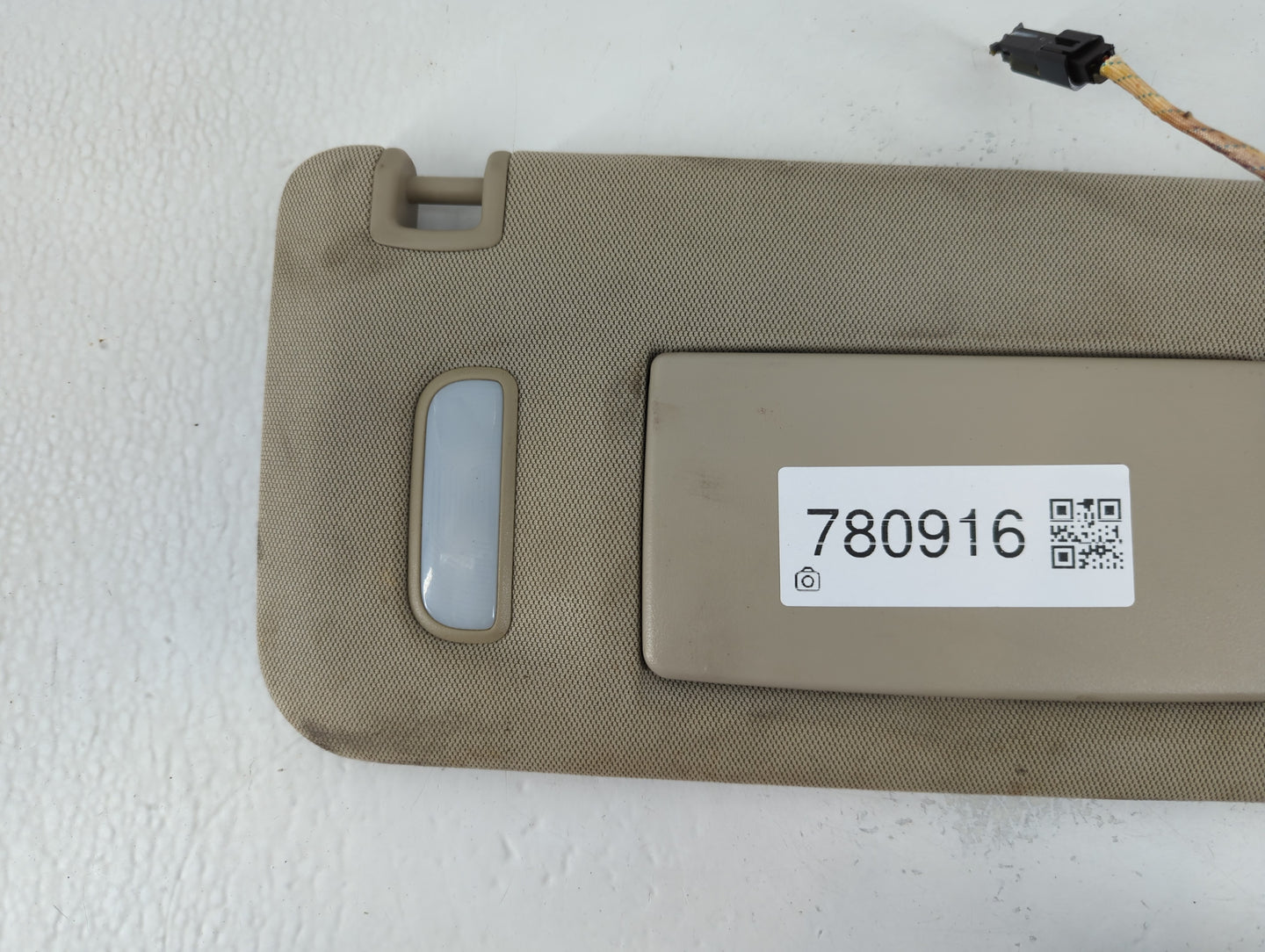 2010-2014 Cadillac Srx Sun Visor Shade Replacement Passenger Right Mirror Fits Fits 2010 2011 2012 2013 2014 OEM Used Auto P