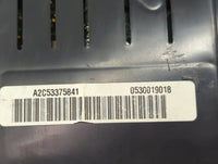 2010 Cadillac Srx Instrument Cluster Speedometer Gauges P/N:0530019018 Fits OEM Used Auto Parts - Oemusedautoparts1.com