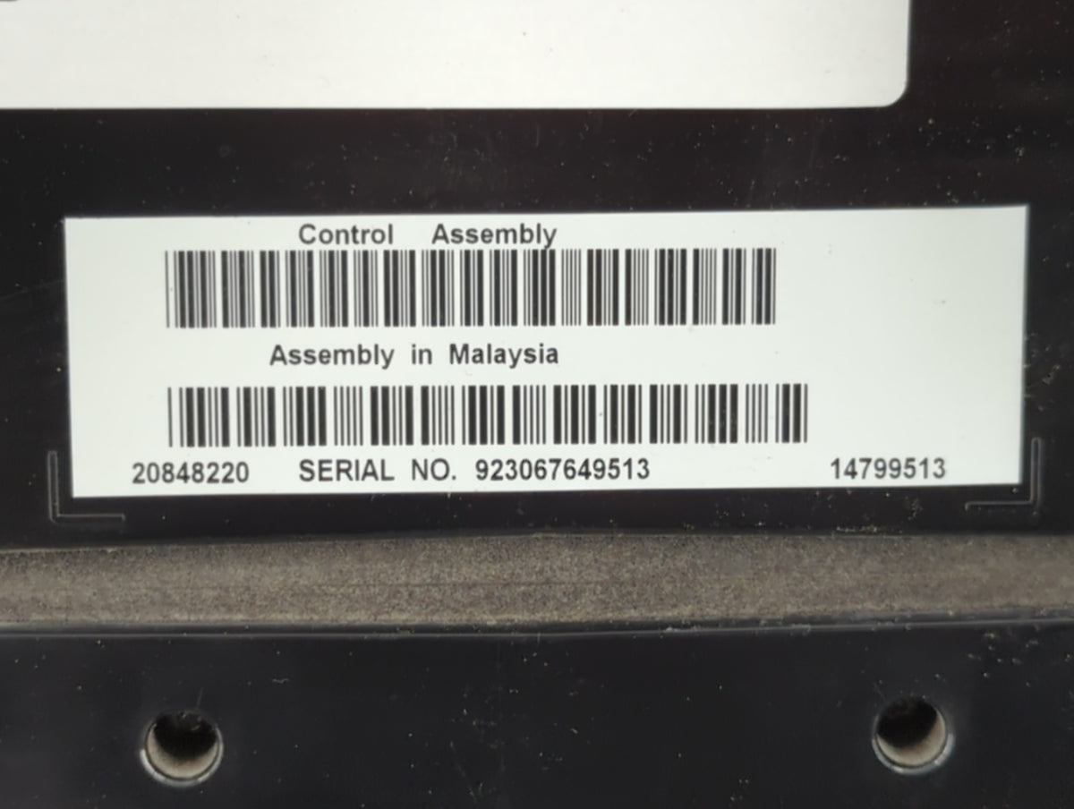 2010-2010 Cadillac Srx Am Fm Cd Player Radio Receiver 787995 - Oemusedautoparts1.com