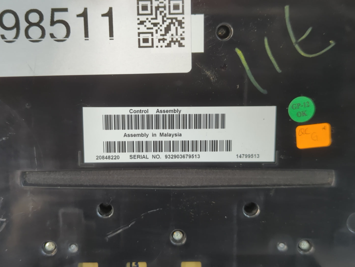 2010-2010 Cadillac Srx Am Fm Cd Player Radio Receiver - Oemusedautoparts1.com