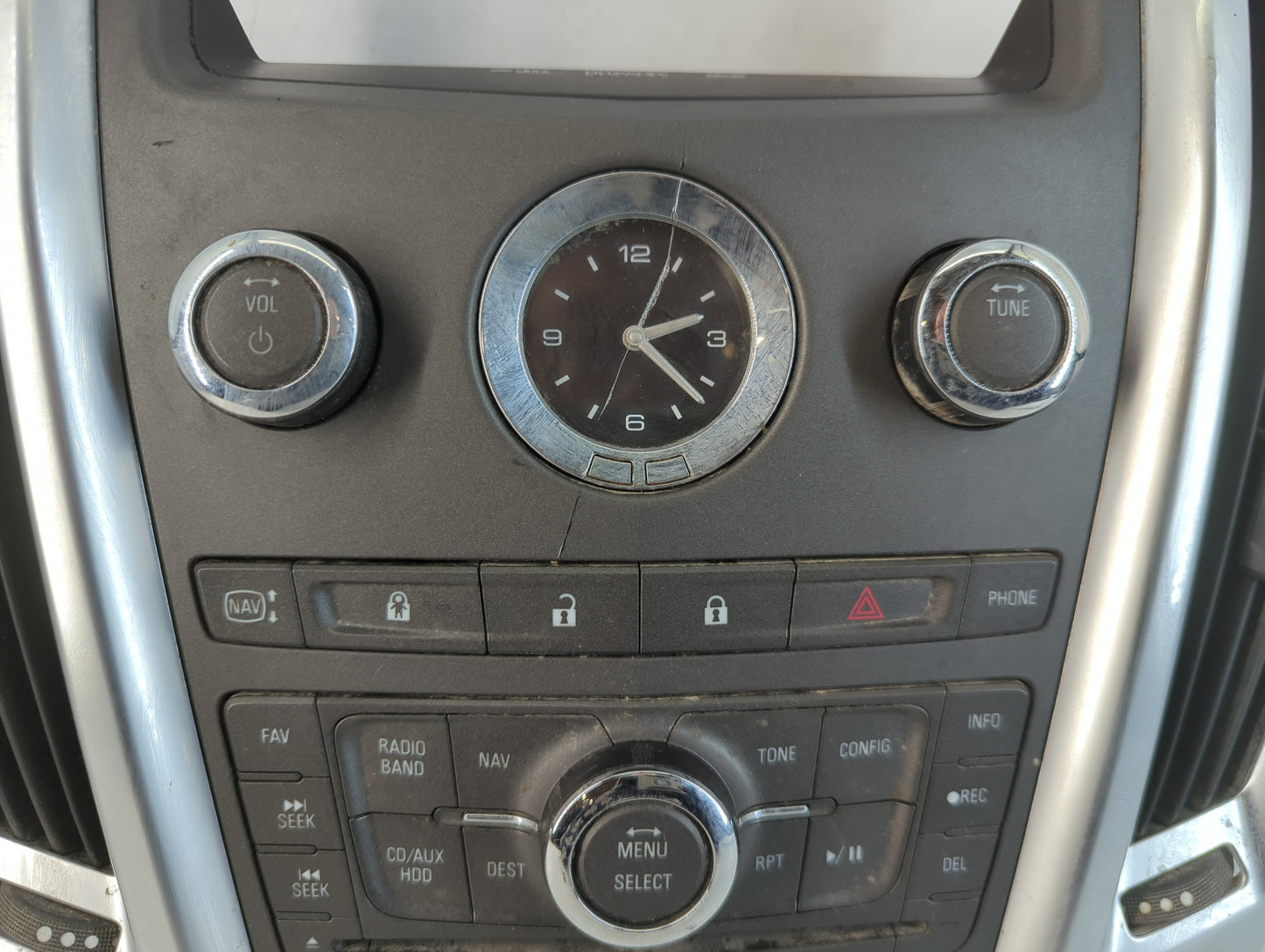 2010-2010 Cadillac Srx Am Fm Cd Player Radio Receiver - Oemusedautoparts1.com