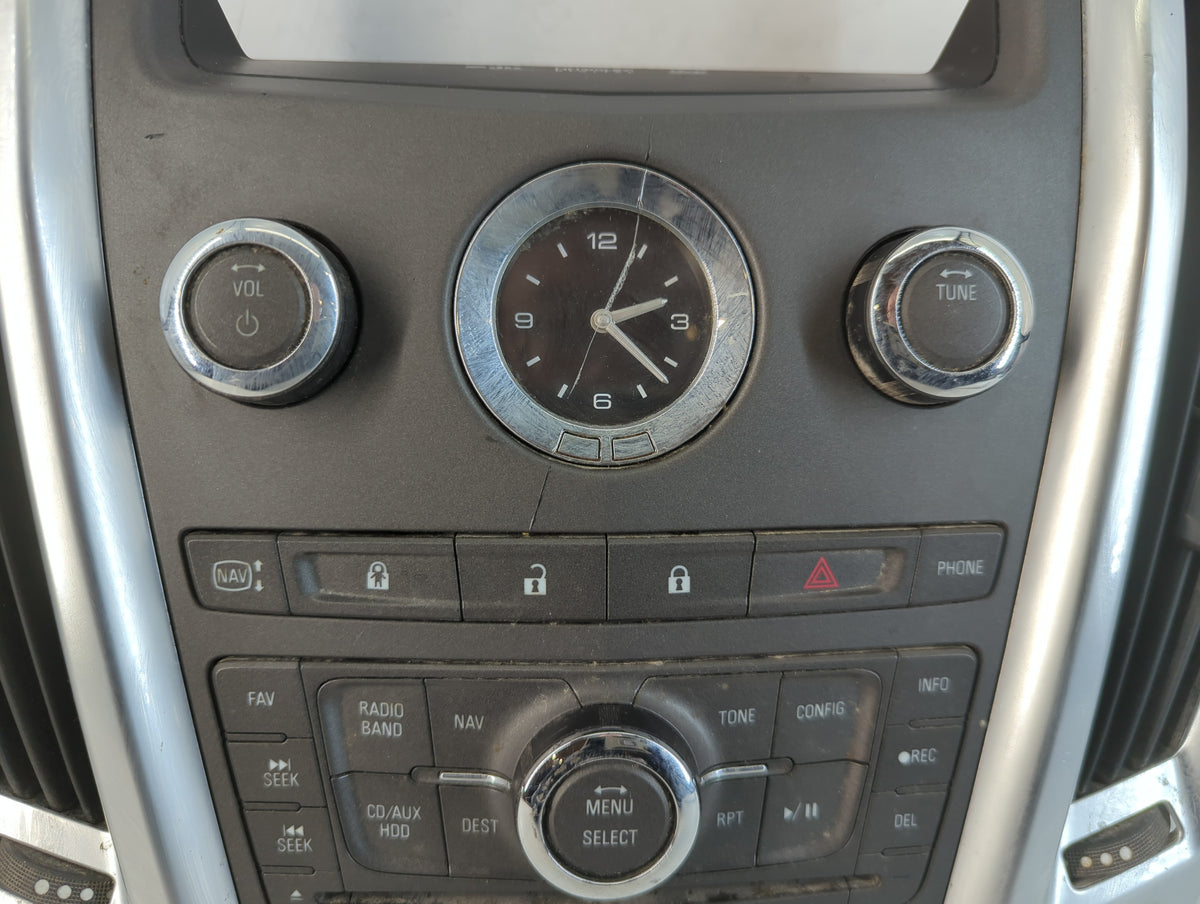 2010-2010 Cadillac Srx Am Fm Cd Player Radio Receiver 798516 - Oemusedautoparts1.com
