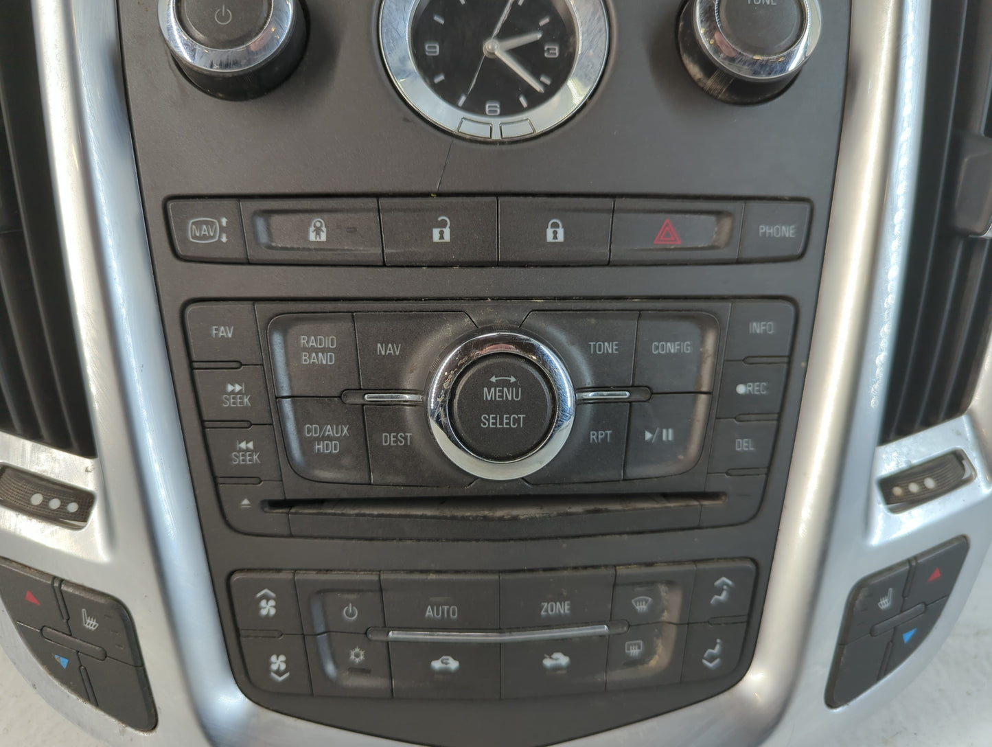 2010-2010 Cadillac Srx Am Fm Cd Player Radio Receiver - Oemusedautoparts1.com