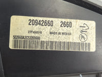 2010 Cadillac Srx Instrument Cluster Speedometer Gauges P/N:20942660 Fits OEM Used Auto Parts - Oemusedautoparts1.com