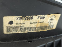 2010 Cadillac Srx Instrument Cluster Speedometer Gauges P/N:20942660 Fits OEM Used Auto Parts - Oemusedautoparts1.com