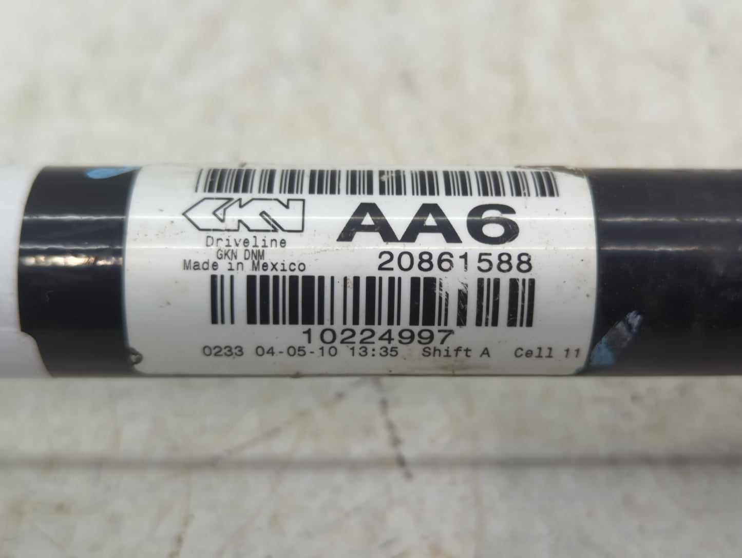 2010-2011 Cadillac Srx Axle Shaft Front Driver Cv C/v - Oemusedautoparts1.com