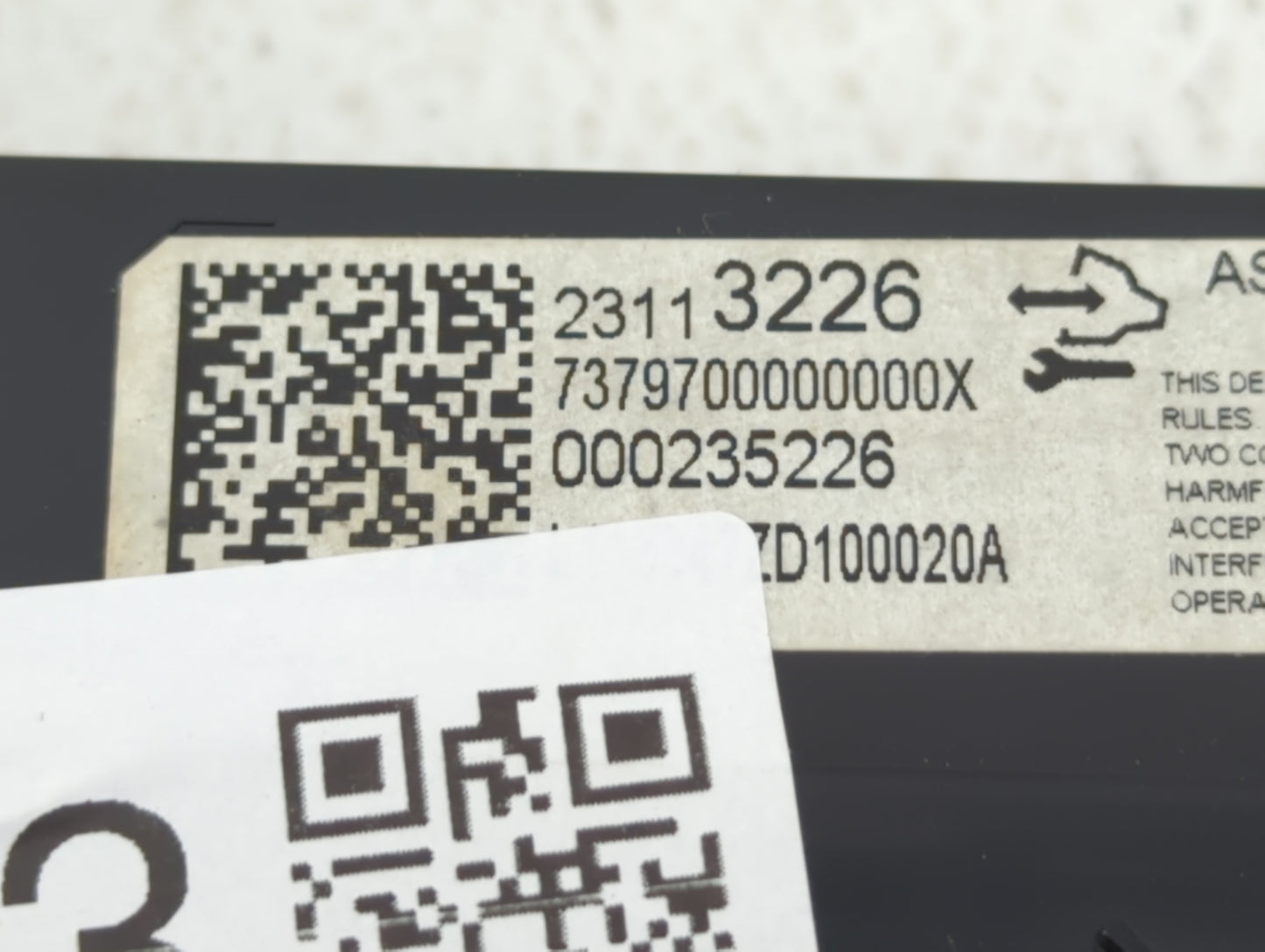 2008-2011 Cadillac Sts Climate Control Module Temperature AC/Heater Replacement P/N:23113226 25839374 Fits OEM Used Auto Par