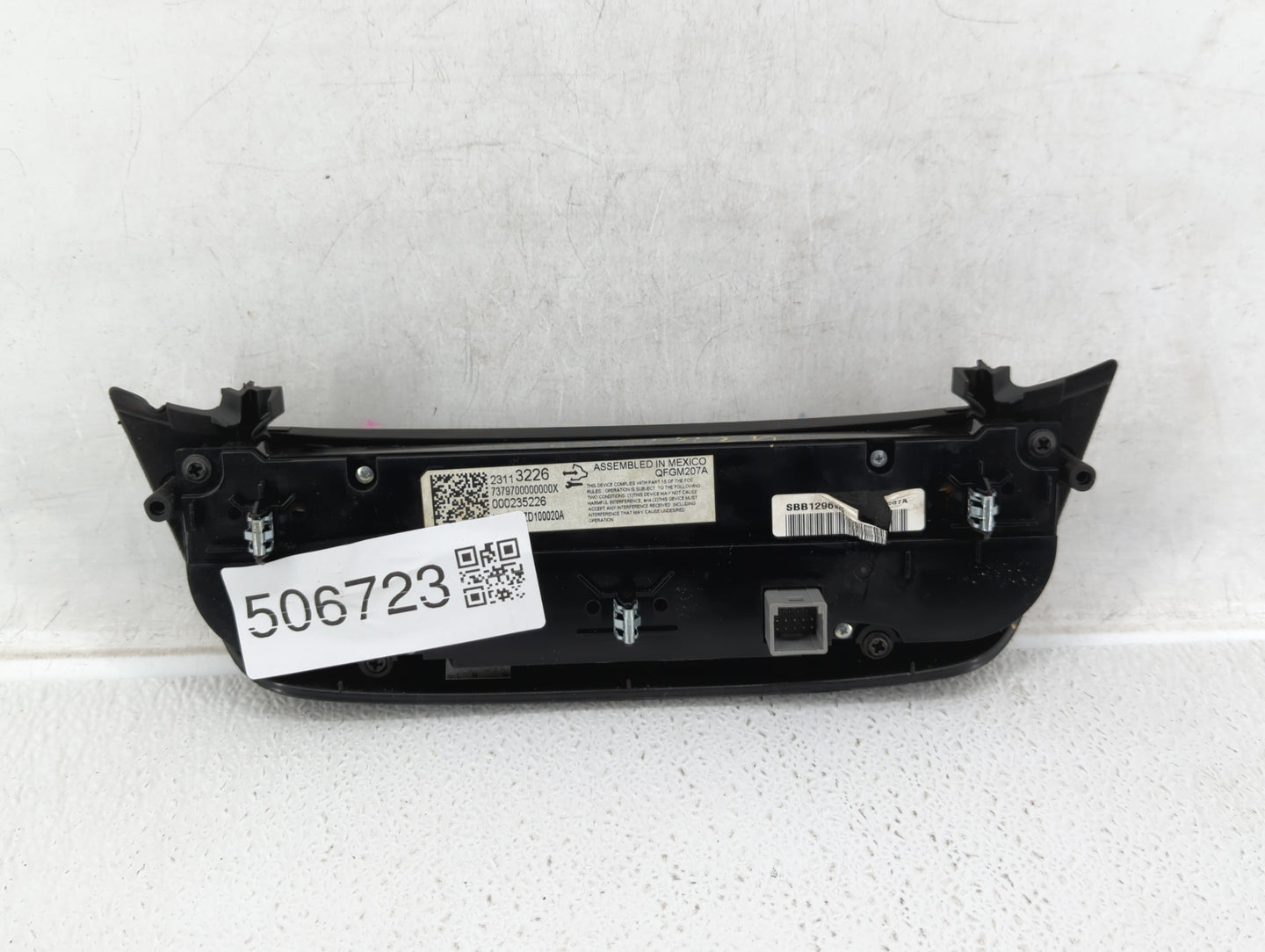 2008-2011 Cadillac Sts Climate Control Module Temperature AC/Heater Replacement P/N:23113226 25839374 Fits OEM Used Auto Par