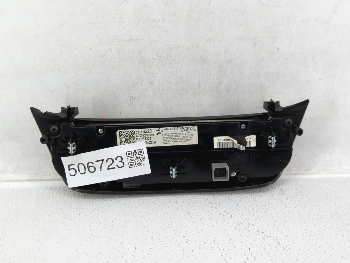 2008-2011 Cadillac Sts Climate Control Module Temperature AC/Heater Replacement P/N:23113226 25839374 Fits OEM Used Auto Par