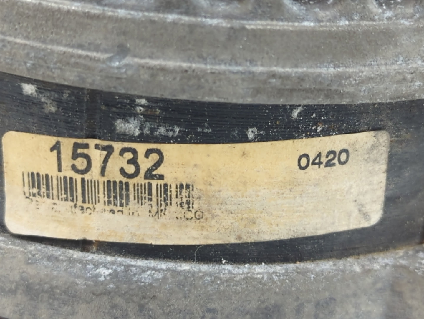 2010 Chevrolet Avalanche 1500 Alternator Replacement Generator Charging Assembly Engine OEM P/N:15732 Fits OEM Used Auto Par