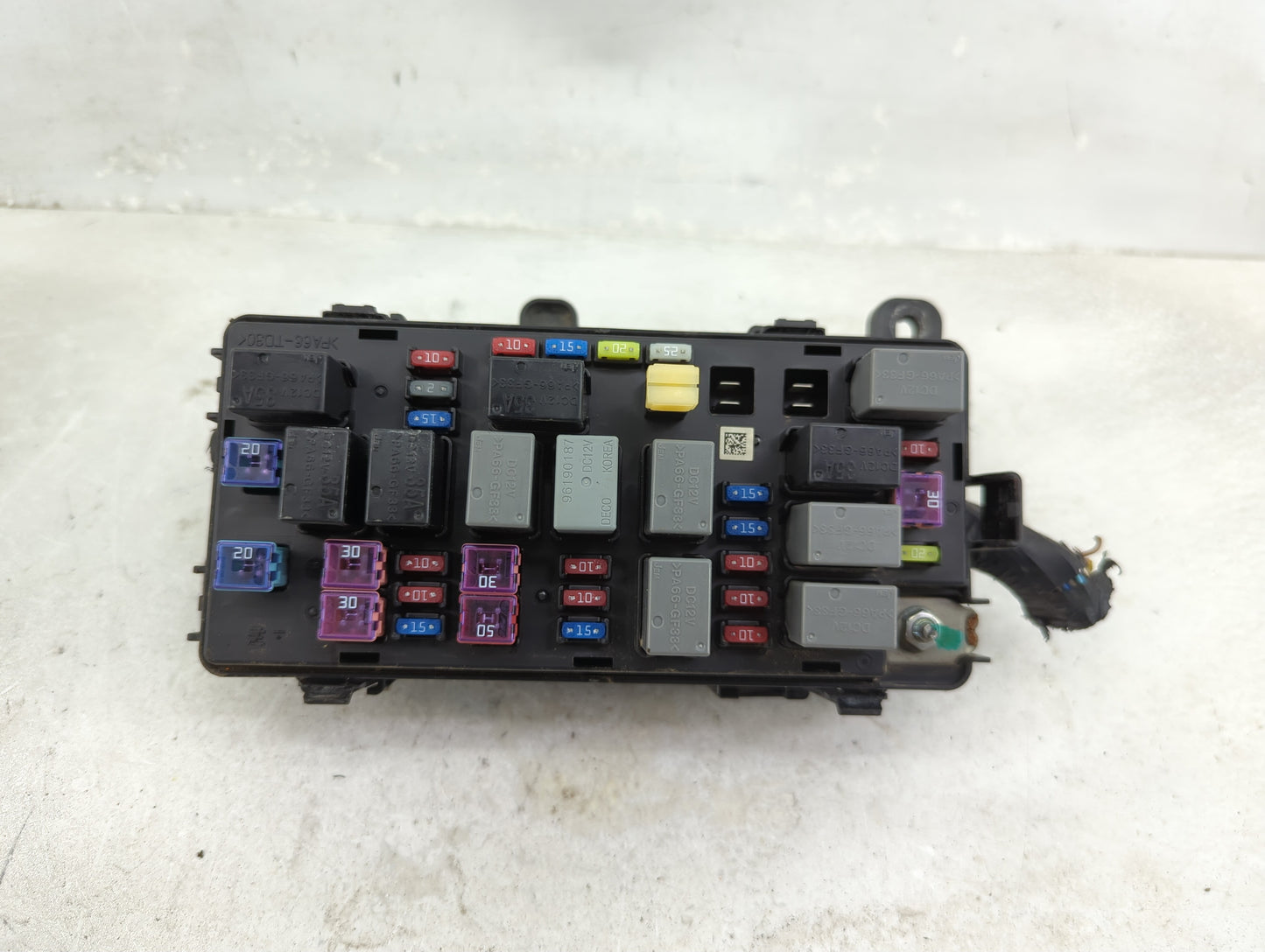 2009-2011 Chevrolet Aveo Fusebox Fuse Box Panel Relay Module P/N:96867127 Fits Fits 2009 2010 2011 OEM Used Auto Parts - Oem