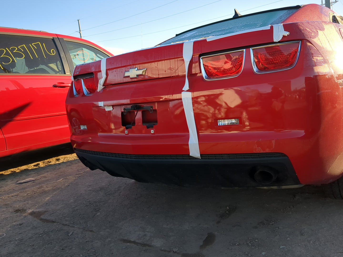 2010-2013 Chevrolet Camaro Rear Bumper Assembly Oem - Oemusedautoparts1.com