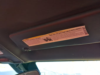 compare product 2010-2015 Chevrolet Camaro Sun Visor Shade Replacement Passenger Right Mirror Fits Fits 2010 2011 2012 2013 2014 2015 OEM Used Auto Parts