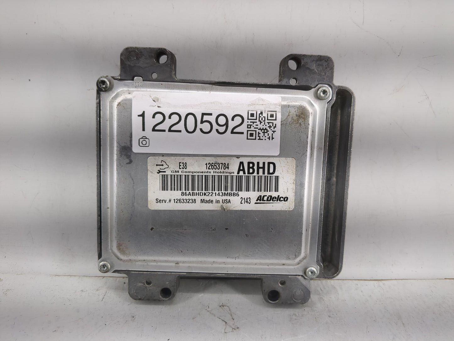 2010-2011 Chevrolet Camaro PCM Engine Control Computer ECU ECM PCU OEM P/N:12653784 Fits Fits 2010 2011 OEM Used Auto Parts 