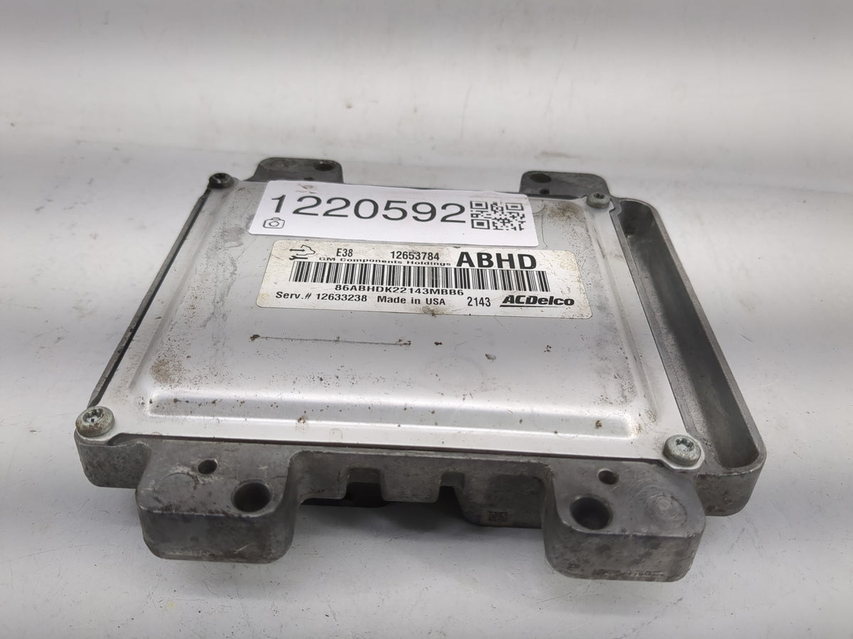 2010-2011 Chevrolet Camaro PCM Engine Control Computer ECU ECM PCU OEM P/N:12653784 Fits Fits 2010 2011 OEM Used Auto Parts 