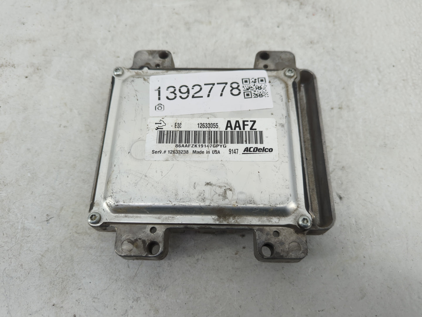 2010-2015 Chevrolet Camaro PCM Engine Control Computer ECU ECM PCU OEM P/N:E38 12633055 Fits OEM Used Auto Parts - Oemusedau