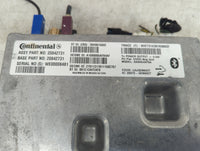2010 Chevrolet Camaro Radio AM FM Cd Player Receiver Replacement P/N:20842731 Fits Fits 2011 OEM Used Auto Parts - Oemusedau