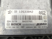 2010-2011 Chevrolet Camaro PCM Engine Control Computer ECU ECM PCU OEM P/N:12633842 12617230, 0261S02727 Fits Fits 2010 2011