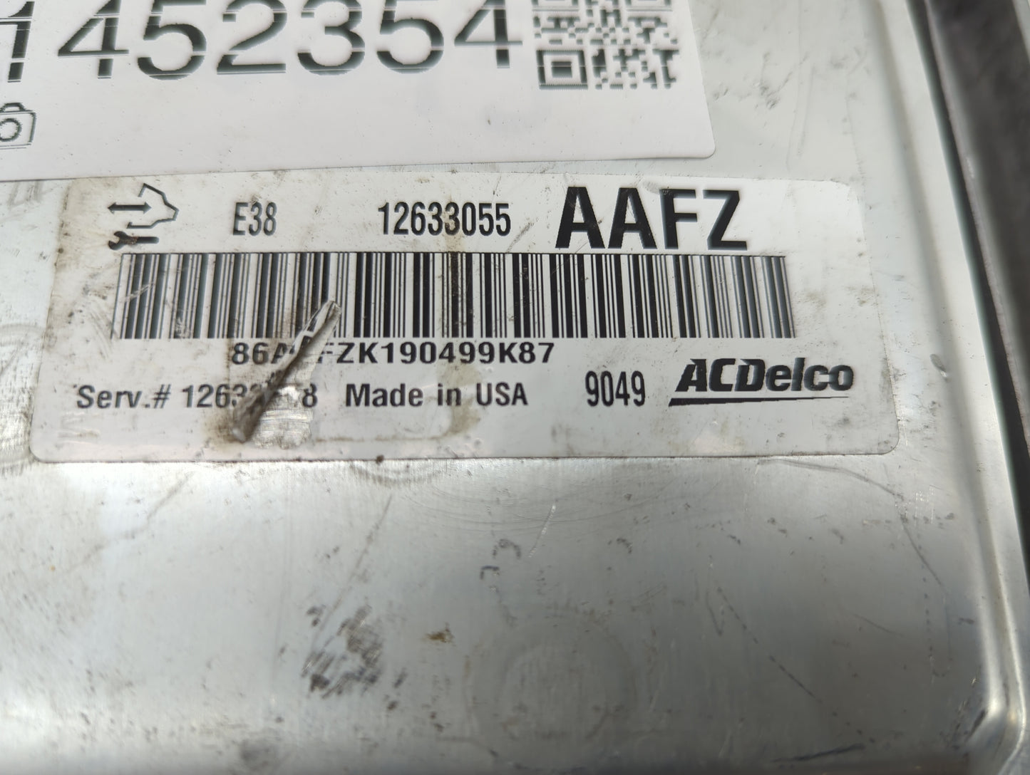 2010-2015 Chevrolet Camaro PCM Engine Control Computer ECU ECM PCU OEM P/N:12633055 AAFZ Fits OEM Used Auto Parts - Oemuseda