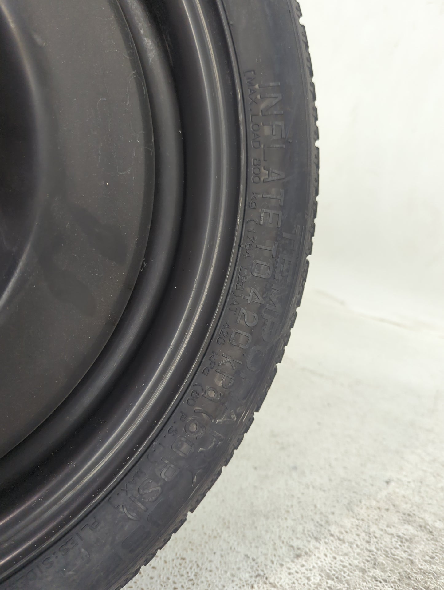 2010 Chevrolet Camaro Spare Donut Tire Wheel Rim Oem - Oemusedautoparts1.com