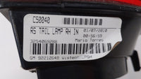 2010-2013 Chevrolet Camaro Tail Light Assembly Passenger Right OEM P/N:92212648 PC50040, PC50039 Fits Fits 2010 2011 2012 20