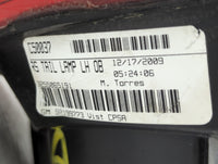 2010-2013 Chevrolet Camaro Tail Light Assembly Driver Left OEM P/N:92199773 Fits Fits 2010 2011 2012 2013 OEM Used Auto Part