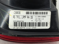 2010-2013 Chevrolet Camaro Tail Light Assembly Passenger Right OEM P/N:92199774 PC50038 Fits Fits 2010 2011 2012 2013 OEM Us