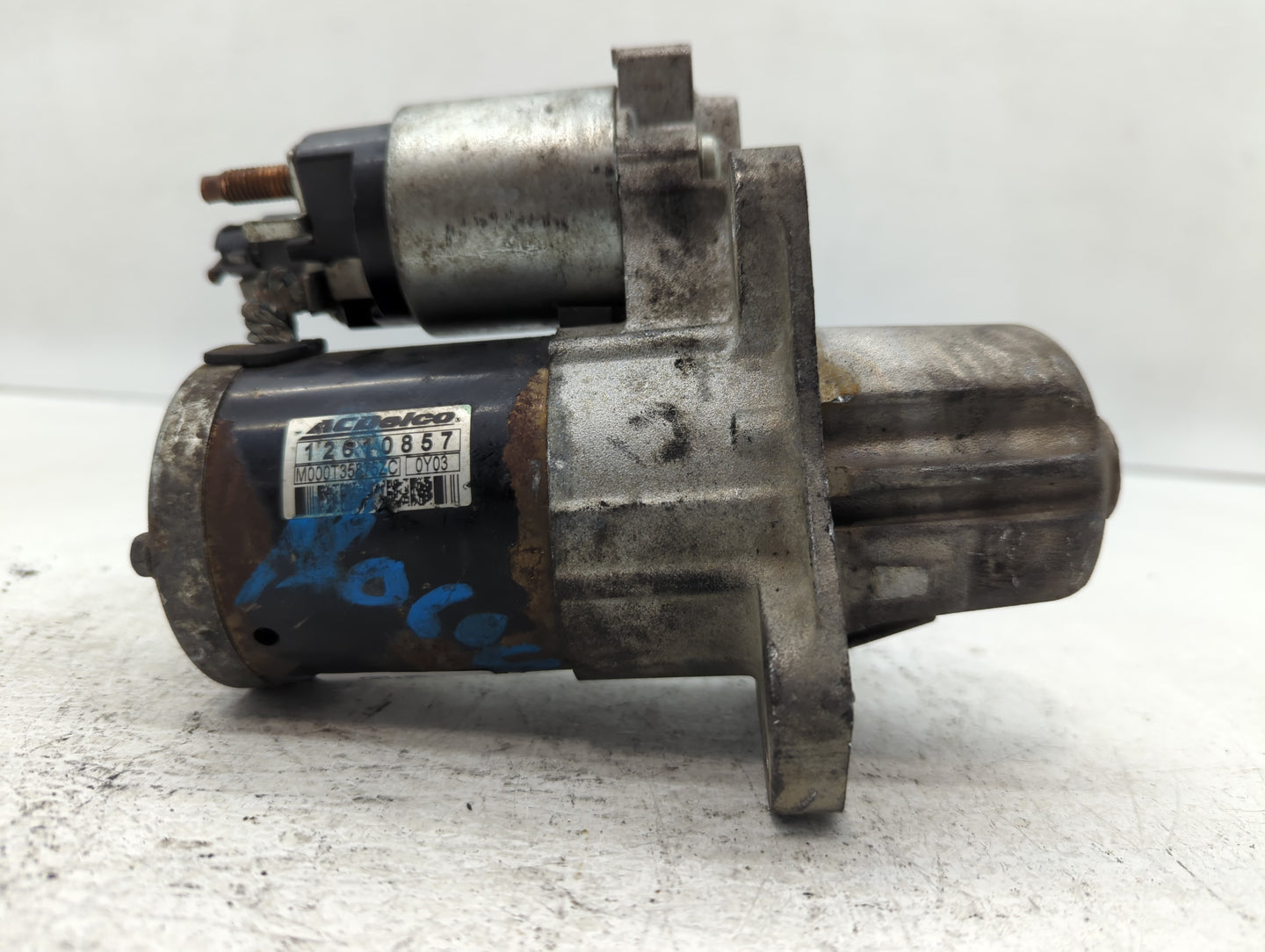 2010-2015 Chevrolet Camaro Car Starter Motor Solenoid OEM P/N:M000T35875ZC 12610857 Fits OEM Used Auto Parts - Oemusedautopa