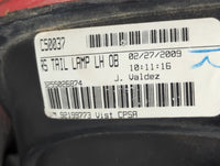 2010-2012 Chevrolet Camaro Tail Light Assembly Driver Left OEM P/N:VP00003806-BLK 92199773 Fits Fits 2010 2011 2012 OEM Used