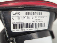 2010-2013 Chevrolet Camaro Tail Light Assembly Passenger Right OEM P/N:92212648 Fits Fits 2010 2011 2012 2013 OEM Used Auto 